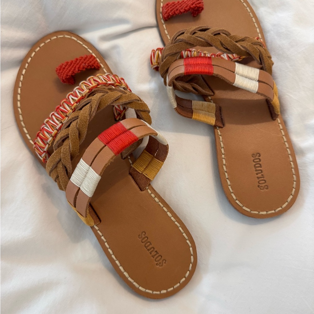 Soludos Women's Colorful Braided Sandals